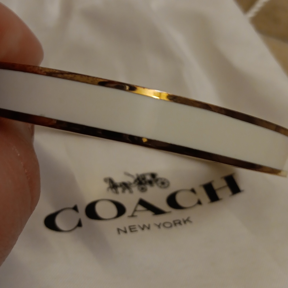 2-for-1 Coach pink & white bracelet - Picture 7 of 10